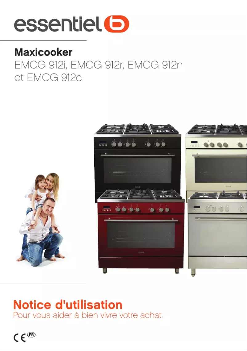 Image de la première page du manuel de l'appareil EMCG 912N