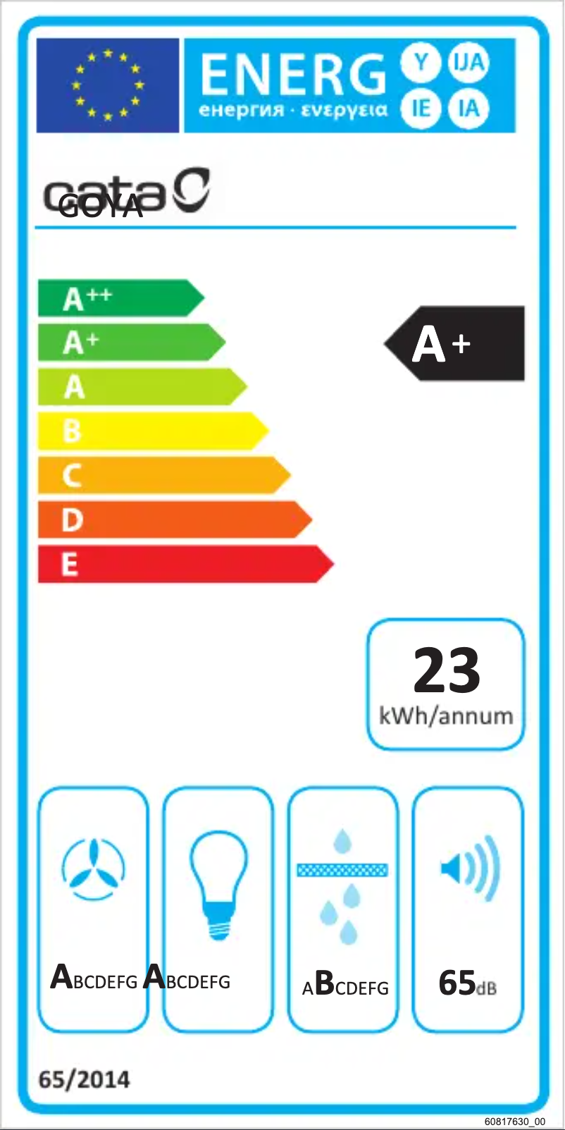 Image de la première page du manuel de l'appareil GOYA WH
