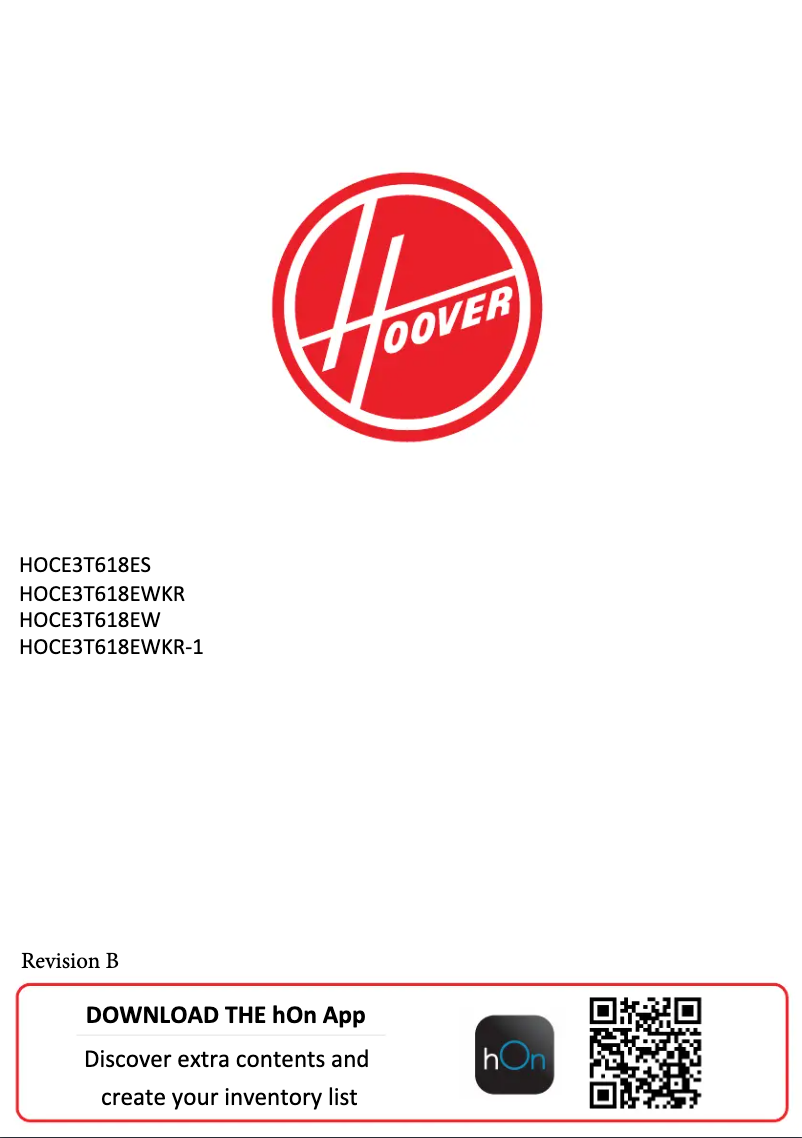 Image de la première page du manuel de l'appareil HOCE3T618ES