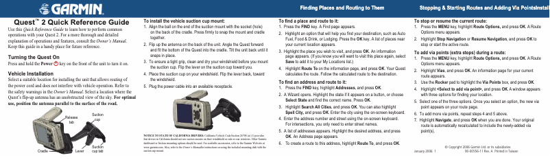Imagen de la primera página del manual del dispositivo Quest 2