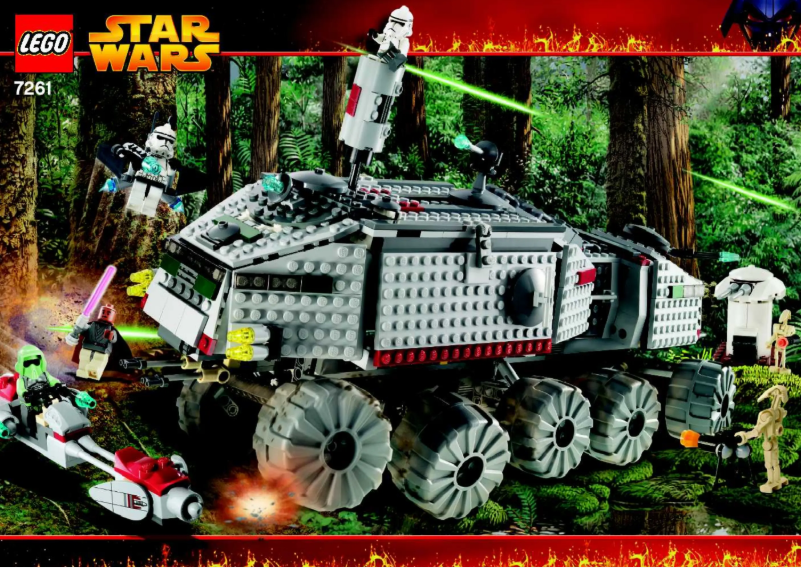 Page n°1 - Manuel utilisateur Lego Clone Turbo Tank (TM)