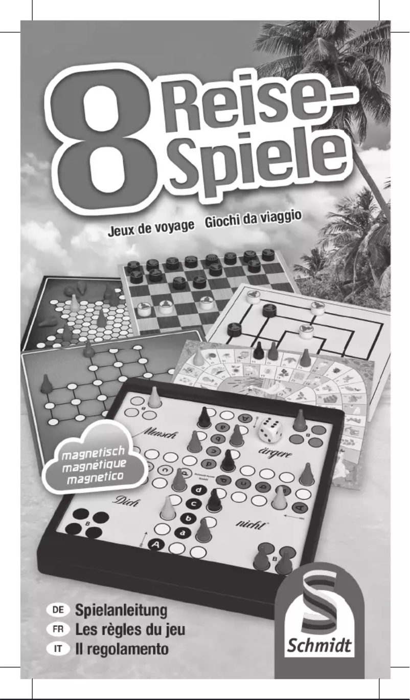 Page n°1 - Manuel utilisateur Schmidt 8 Reise-Spiele