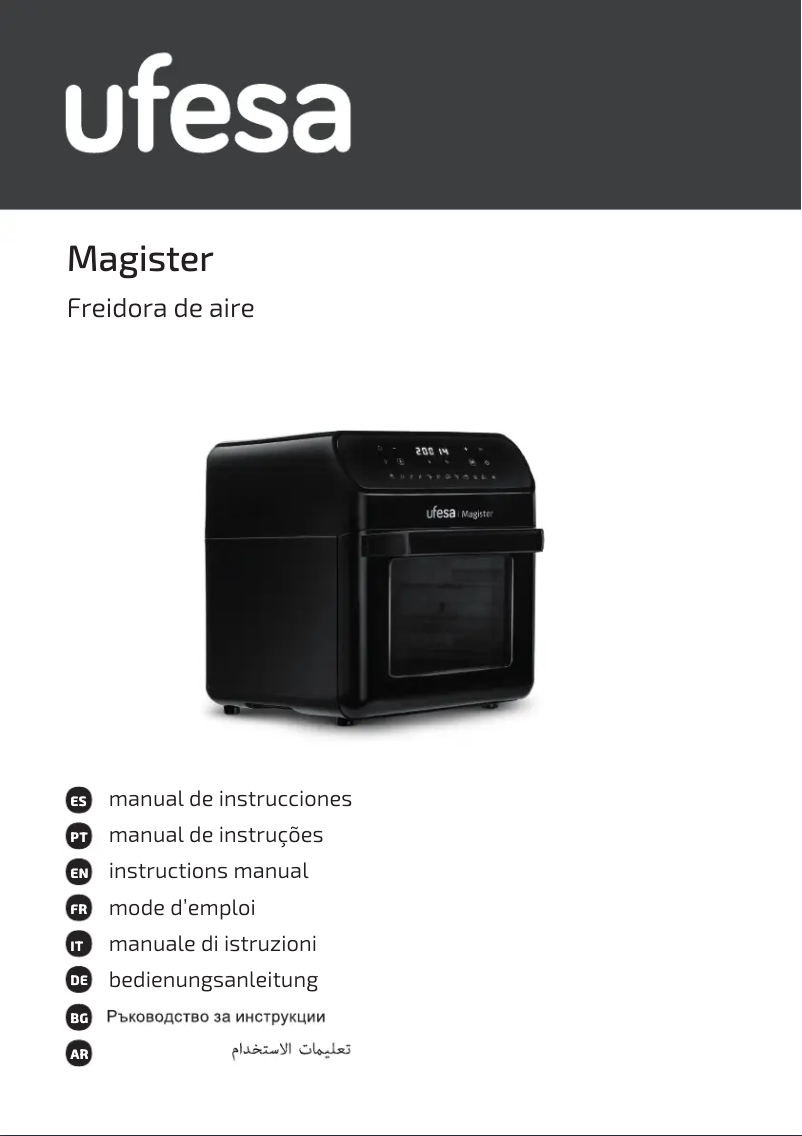 Page n°1 - Manuel utilisateur Ufesa Magister