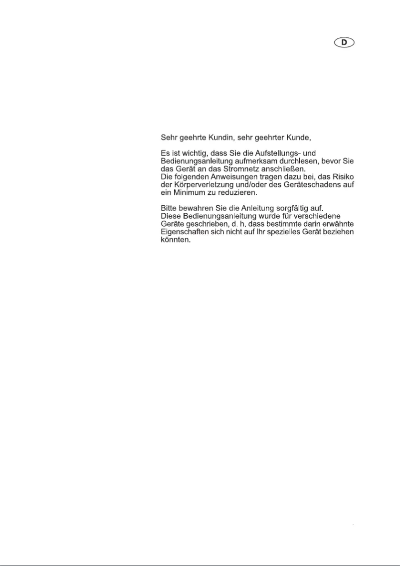 Page n°1 - Manuel utilisateur Bauknecht GCXP 5848