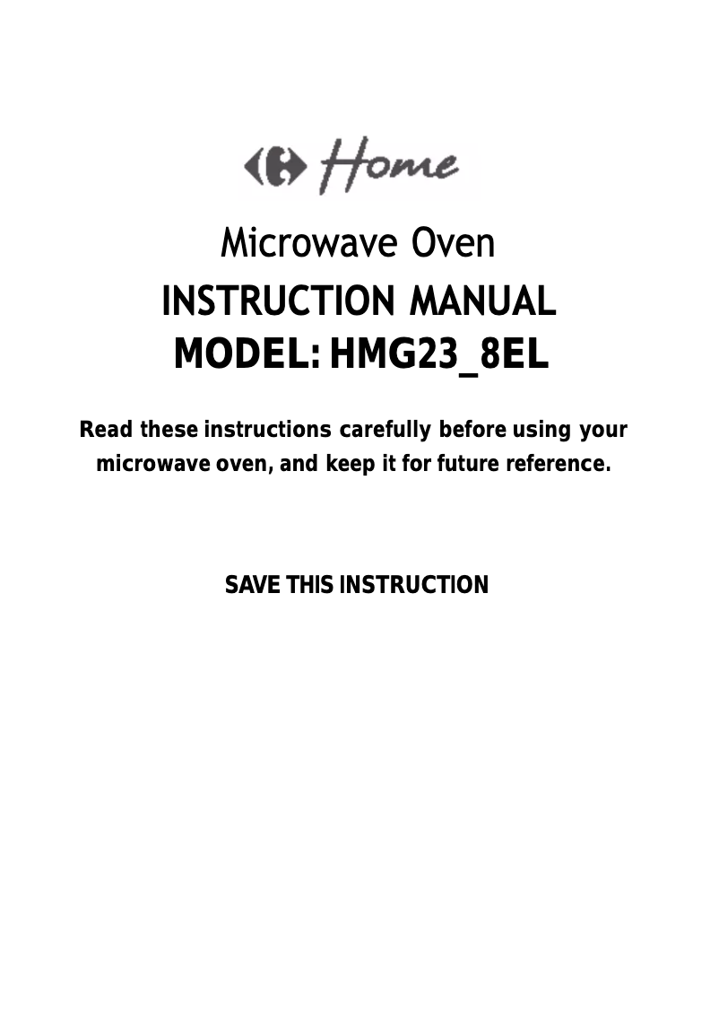 Imagen de la primera página del manual del dispositivo HMG23_8EL