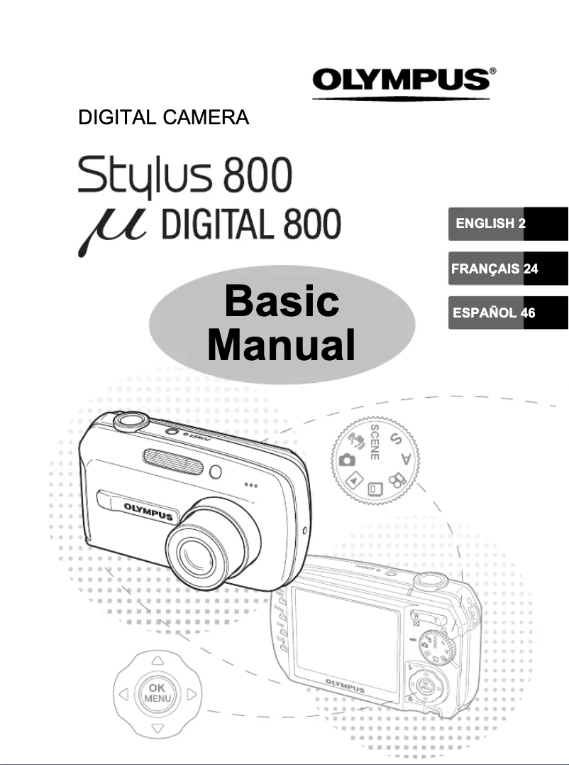 Página 1 del manual Manual de usuario Olympus µ Digital 800