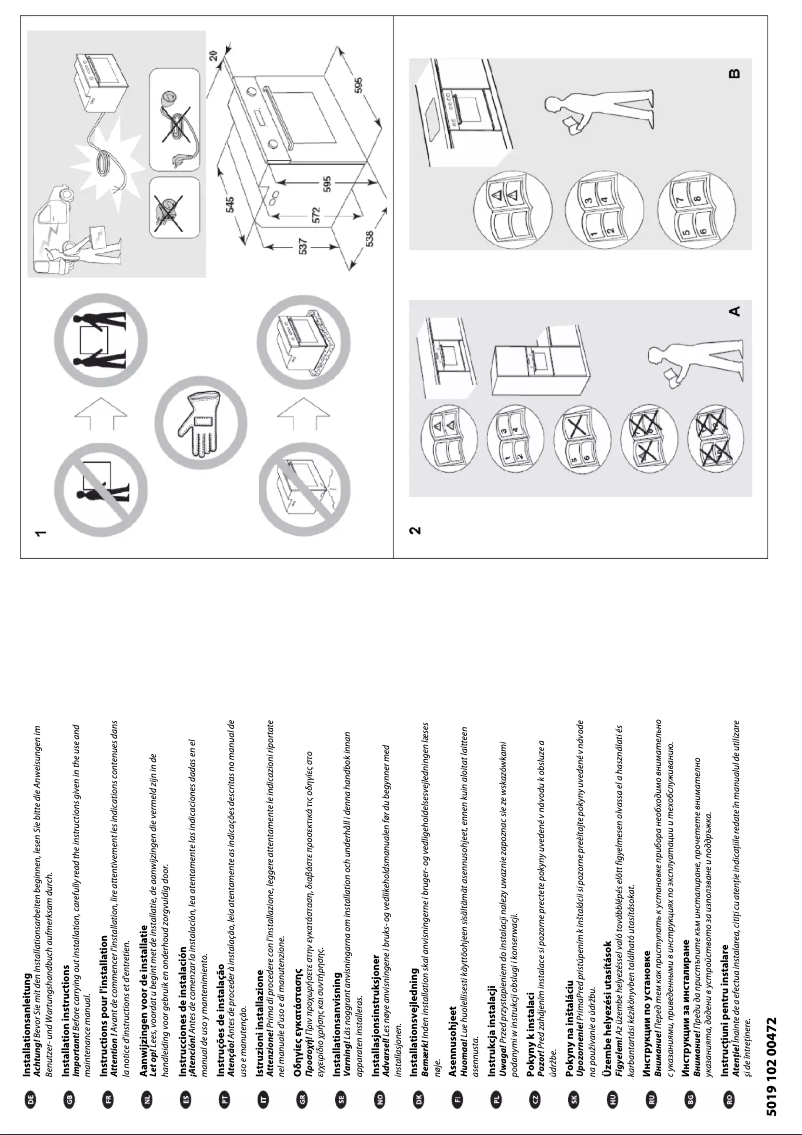 Image de la première page du manuel de l'appareil KOXS 6609