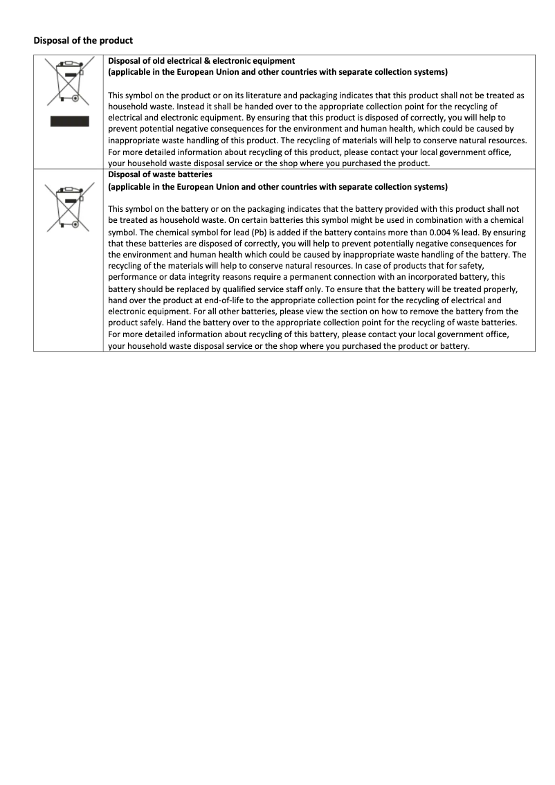 Page 1 de la notice Manuel utilisateur Taga Harmony TSK-01