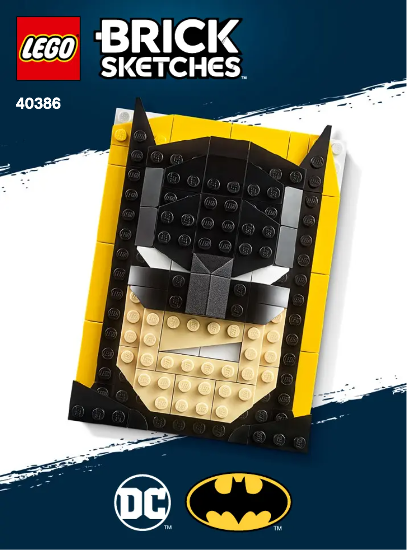 Page n°1 - Manuel utilisateur Lego Batman 40386