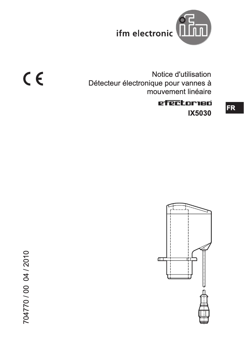 Page n°1 - Manuel utilisateur IFM IX5030