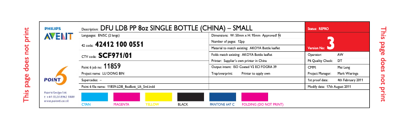 Page 1 de la notice Manuel utilisateur Philips AVENT SCF972