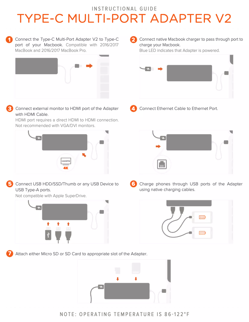 Page 1 de la notice Manuel utilisateur Satechi ST-TCMA2G