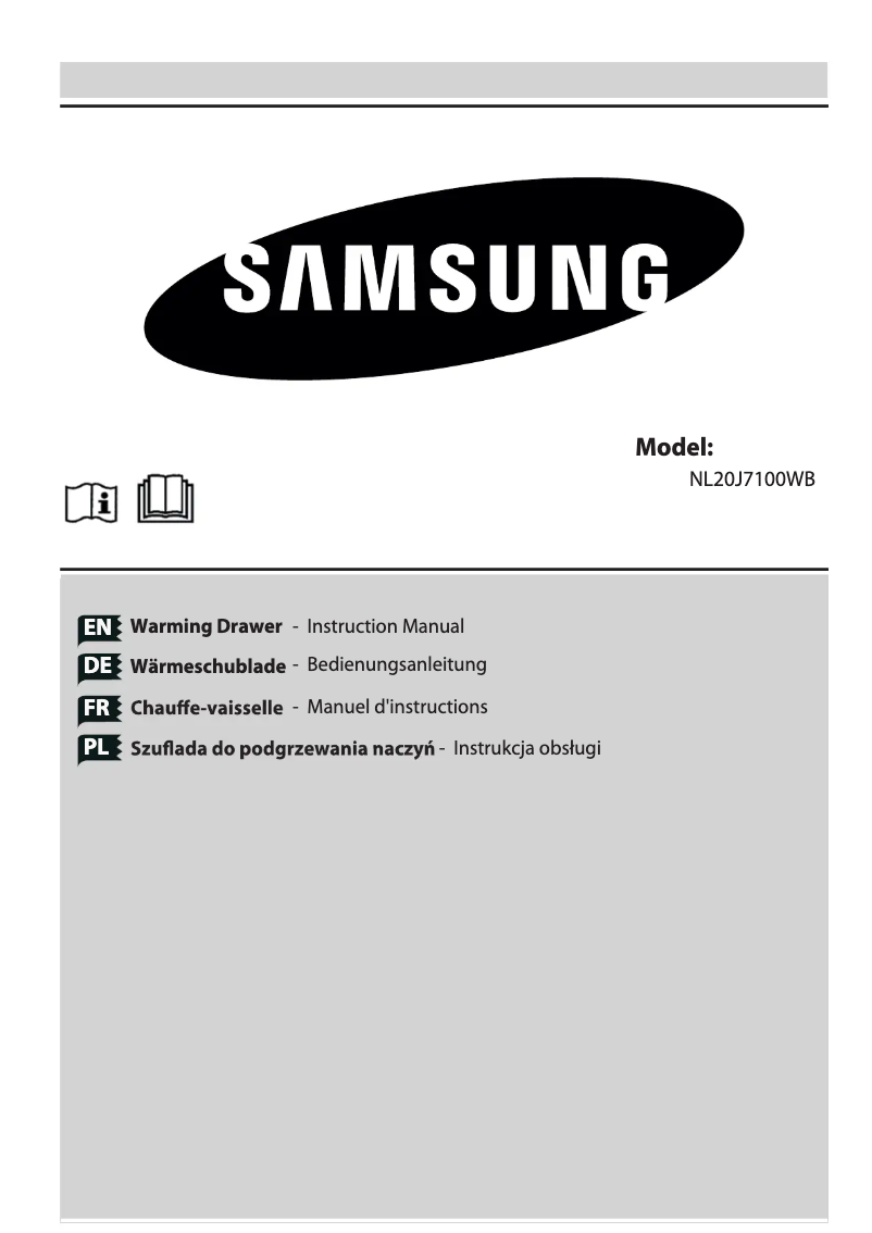 Page n°1 - Manuel utilisateur Samsung NL20J7100WB
