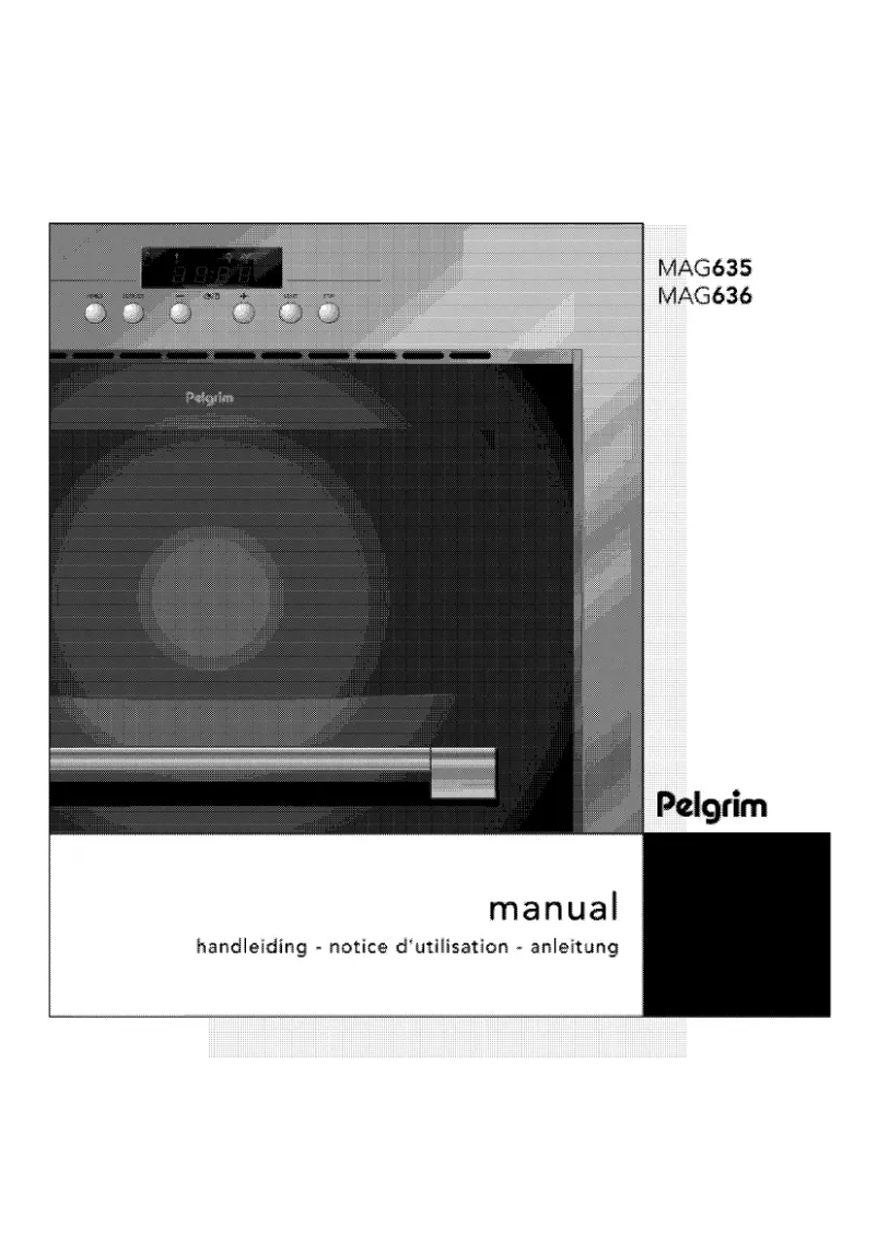 Image de la première page du manuel de l'appareil MAG636RVS