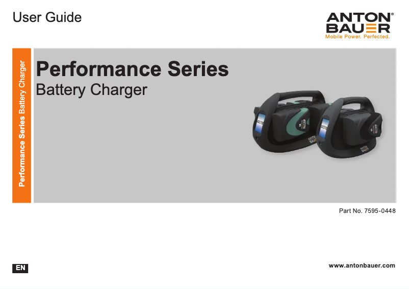 Page n°1 - Manuel utilisateur Anton/Bauer Performance Quad