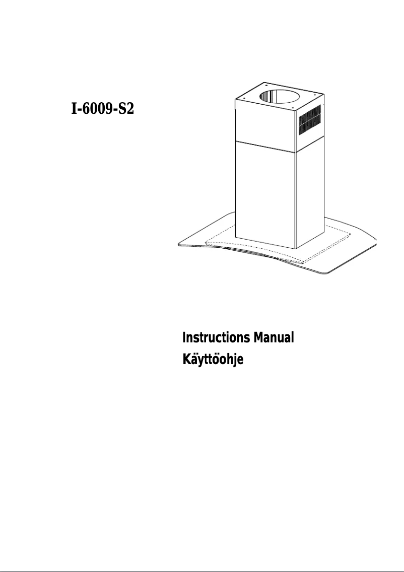 Image de la première page du manuel de l'appareil I-6009-S2