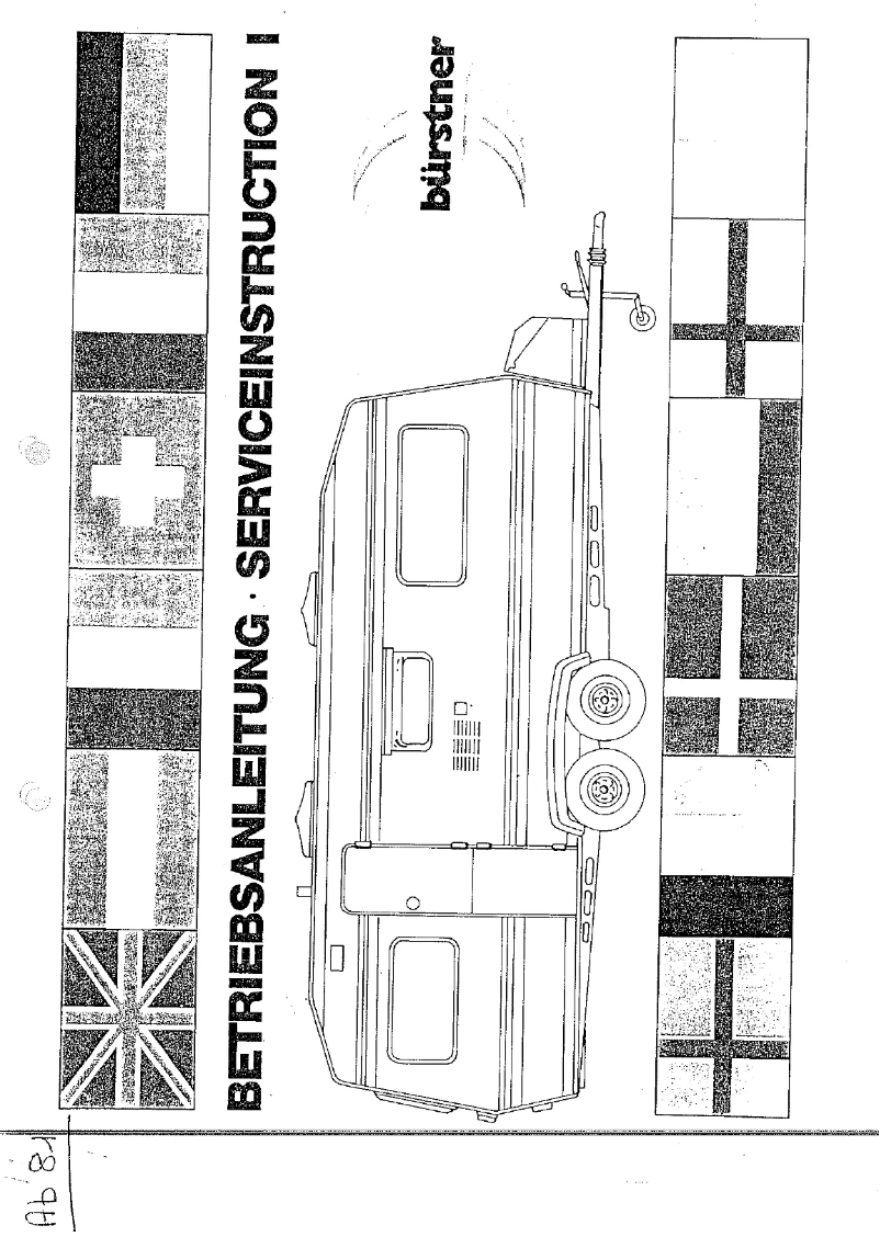 Image de la première page du manuel de l'appareil City (1984)
