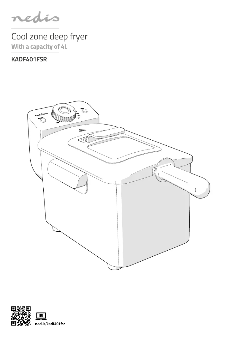 Page 1 de la notice Manuel utilisateur Nedis KADF401FSR