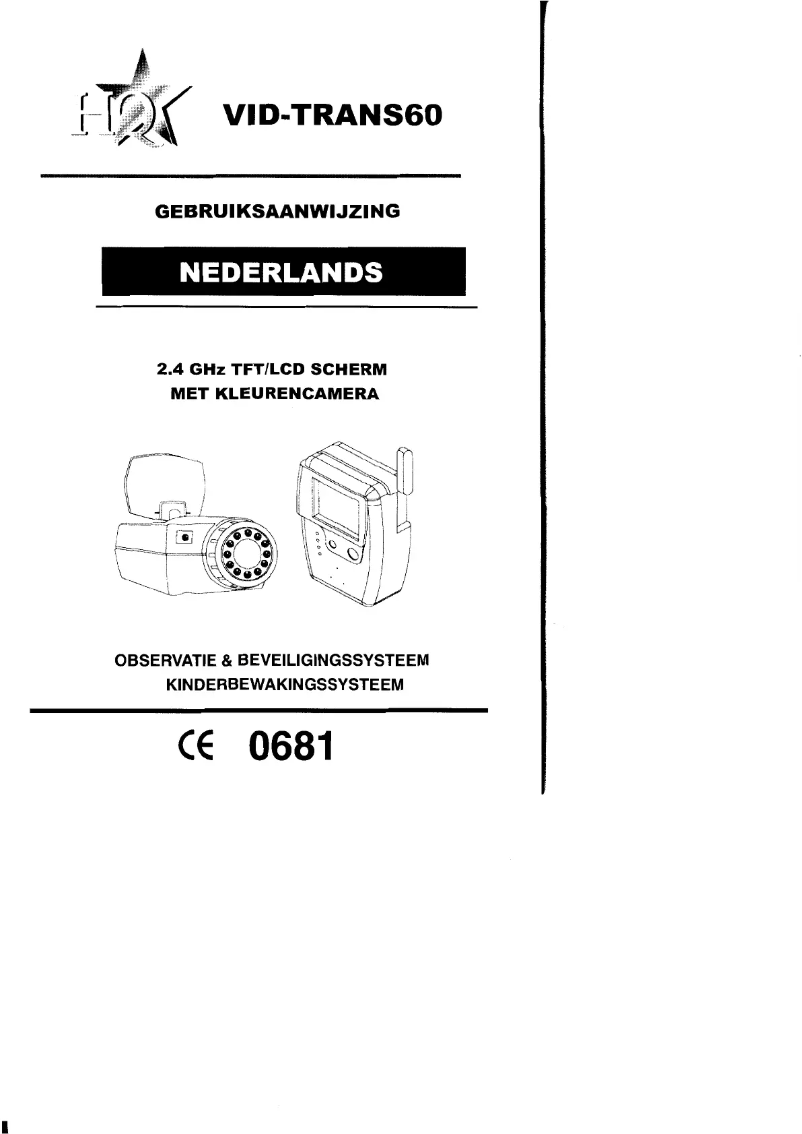 Page n°1 - Manuel utilisateur HQ VID-TRANS60
