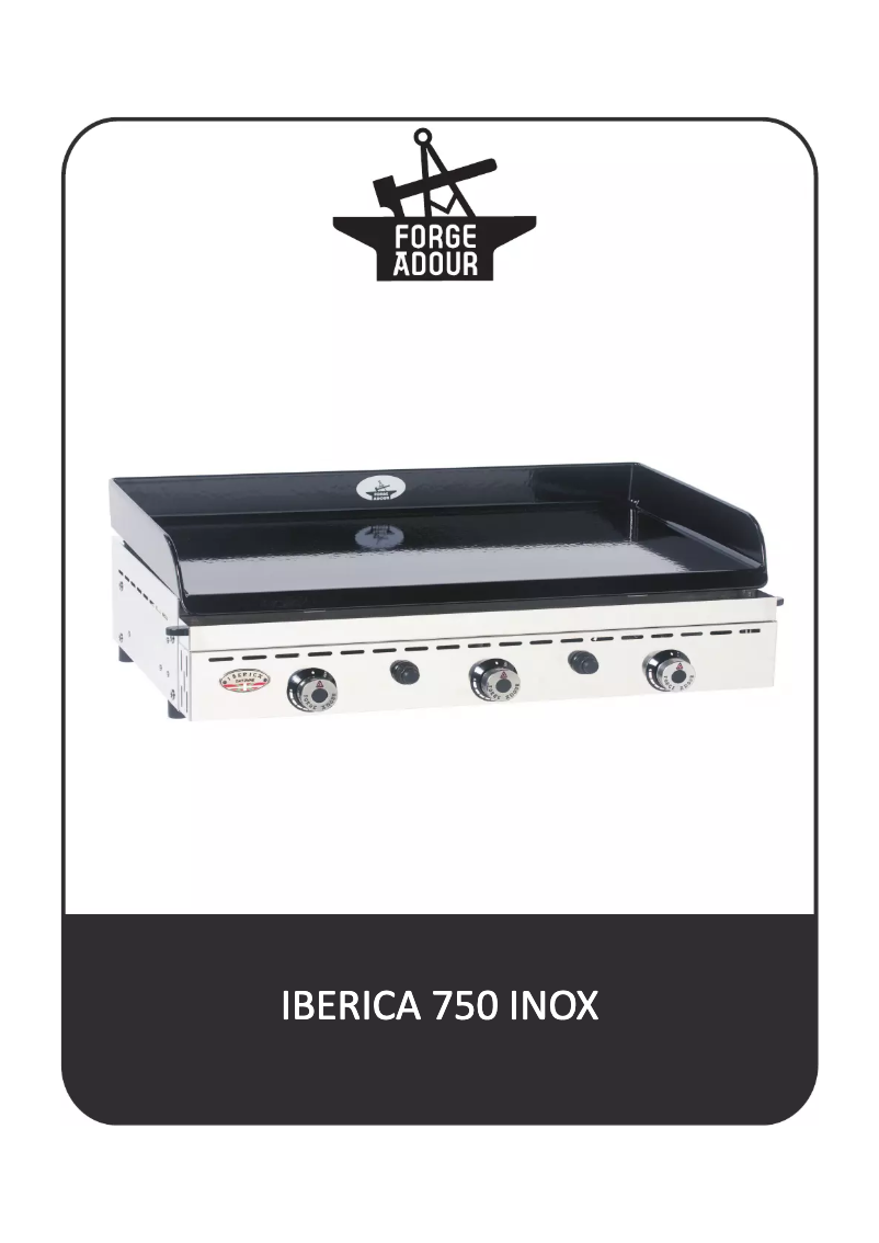 Página 1 del manual Manual de usuario Forge Adour Iberica 750