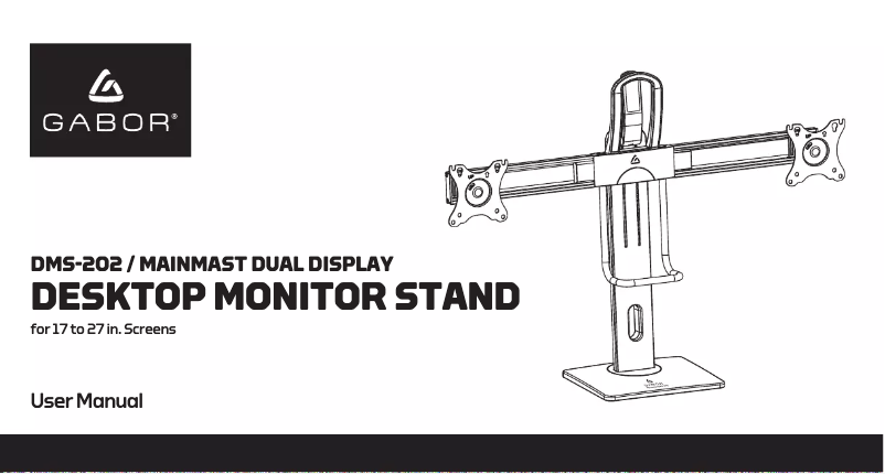 Imagen de la primera página del manual del dispositivo DMS-202