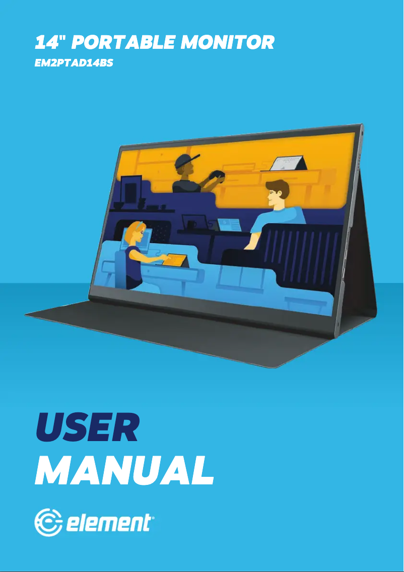 Page 1 de la notice Manuel utilisateur Element EM2PTAD14BS
