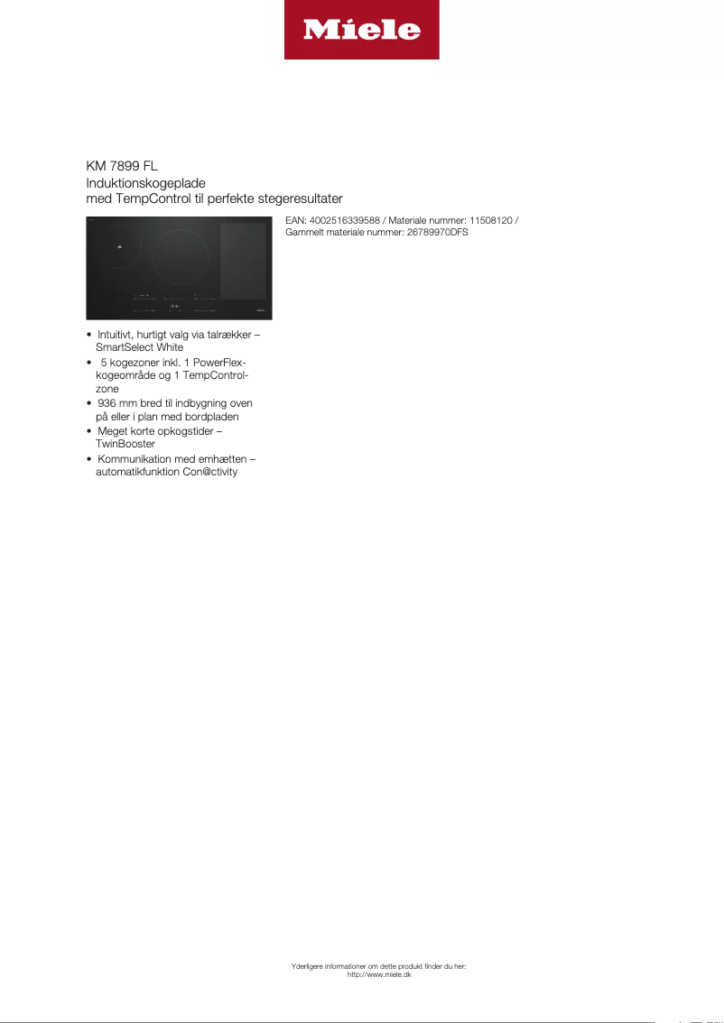 Image de la première page du manuel de l'appareil KM 7899 FL