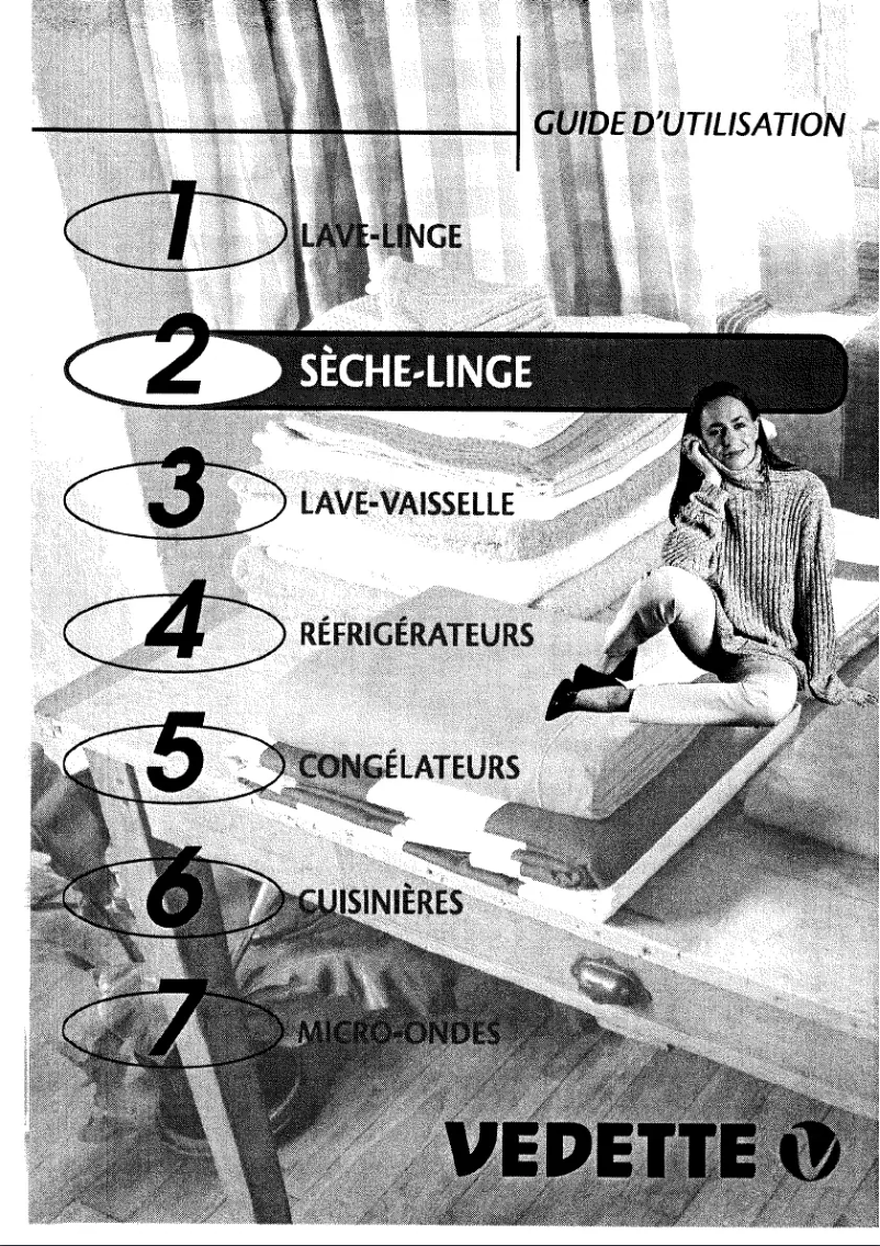 Página 1 del manual Manual de usuario Vedette VST146