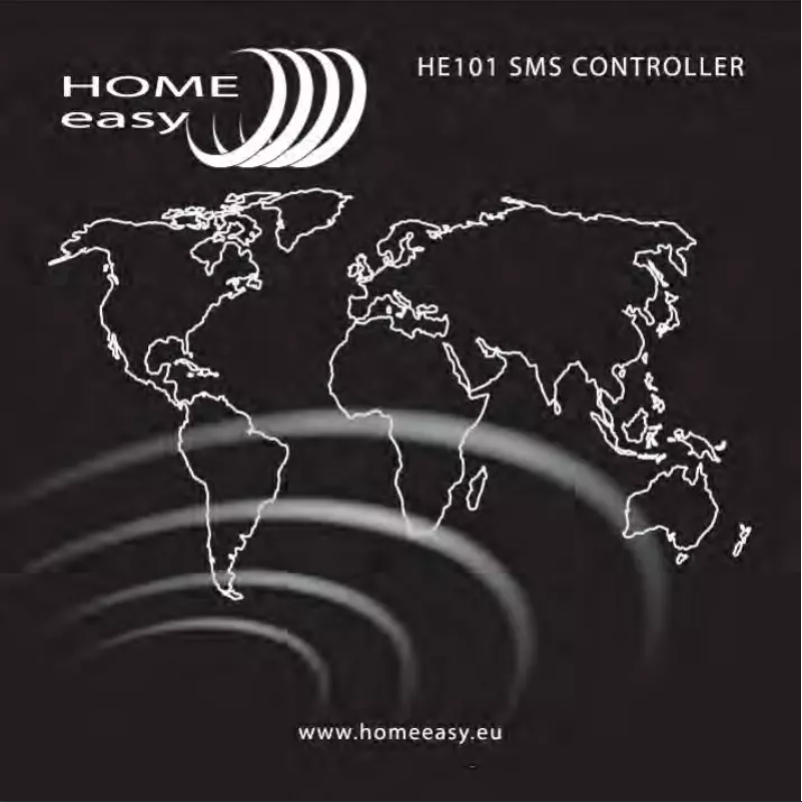 Page 1 de la notice Manuel utilisateur Home Easy HE101
