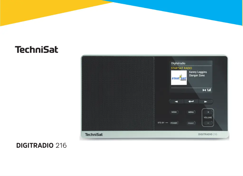 Page 1 de la notice Manuel utilisateur TechniSat DigitRadio 216
