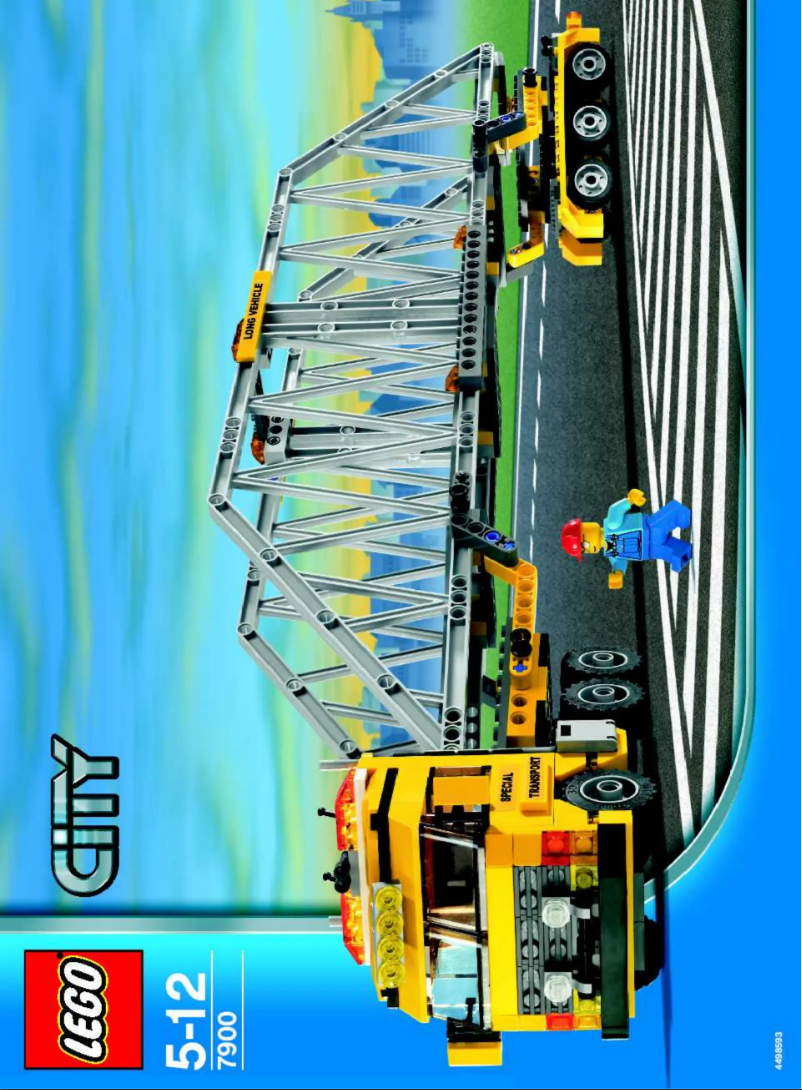 Page 1 de la notice Manuel utilisateur Lego Heavy Loader