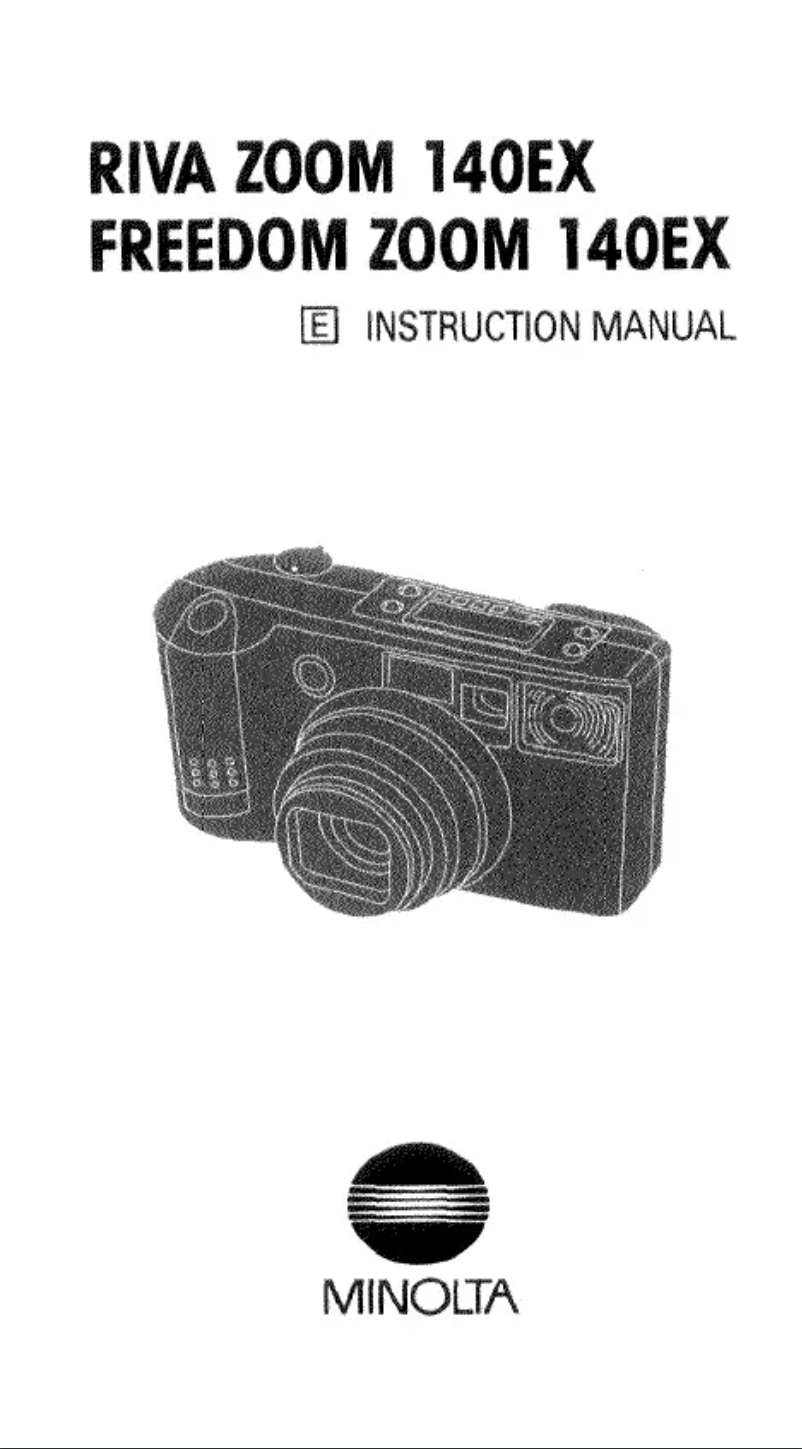 Page n°1 - Manuel utilisateur Konica Minolta Freedom Zoom 140EX