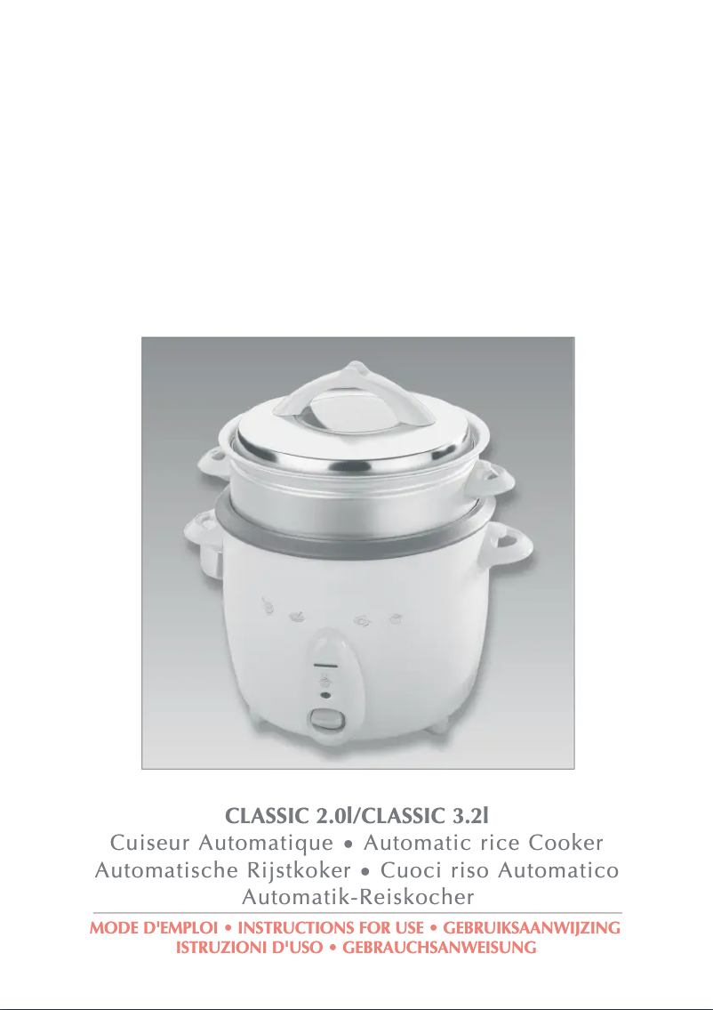 Page 1 de la notice Manuel utilisateur Tefal RK1008