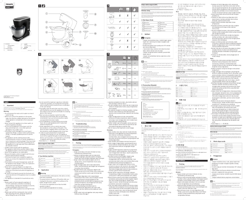 Page 1 de la notice Manuel utilisateur Philips 7000 Series HR7922