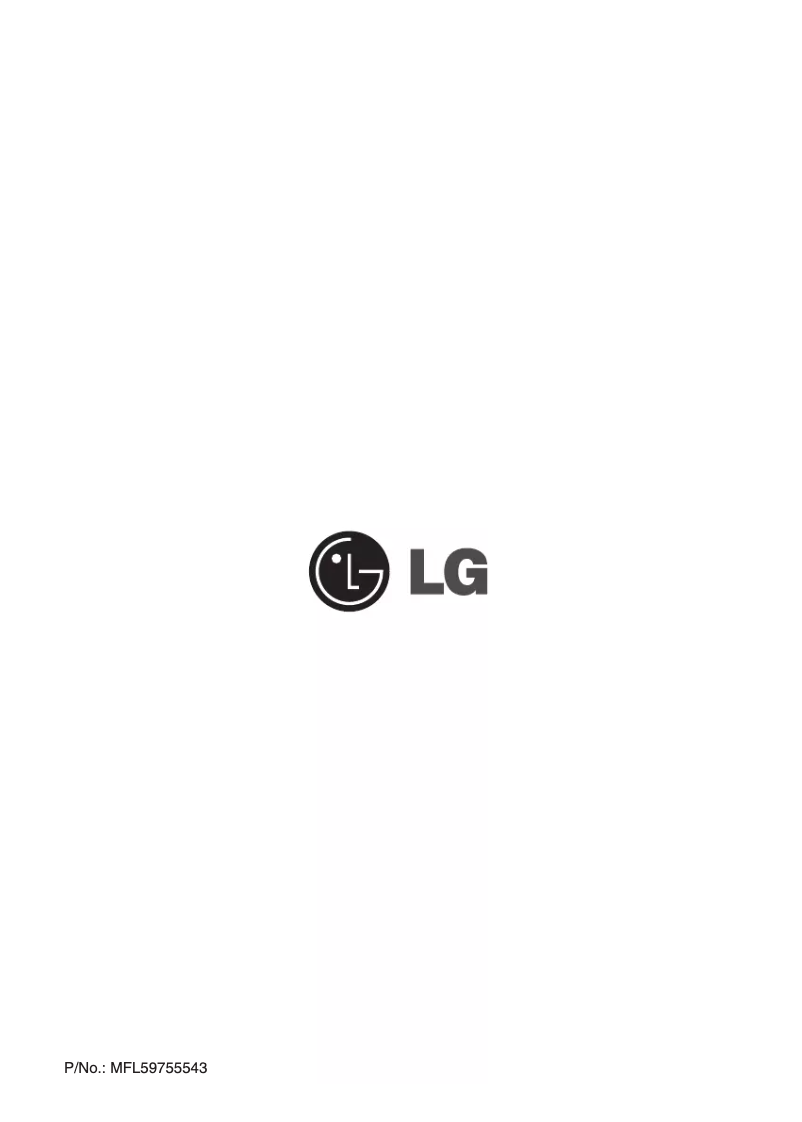 Página 1 del manual Manual de usuario LG F14560QD