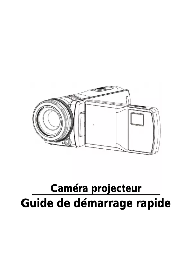 Image de la première page du manuel de l'appareil ProjectorCam C25