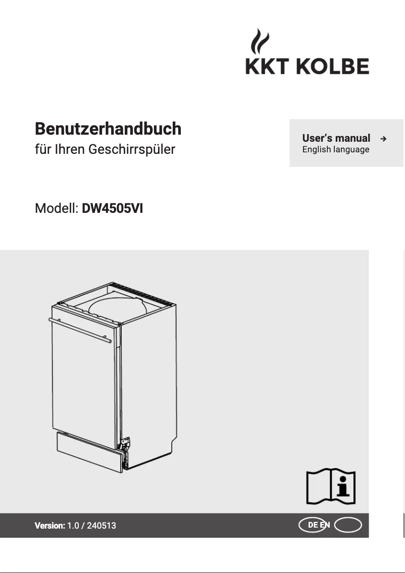 Image de la première page du manuel de l'appareil DW4505VI