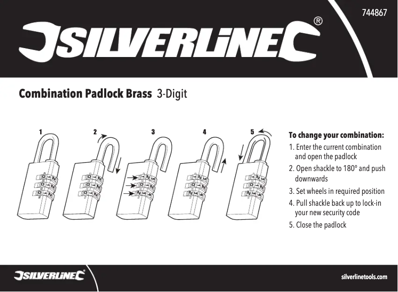 Page 1 de la notice Manuel utilisateur Silverline 744867