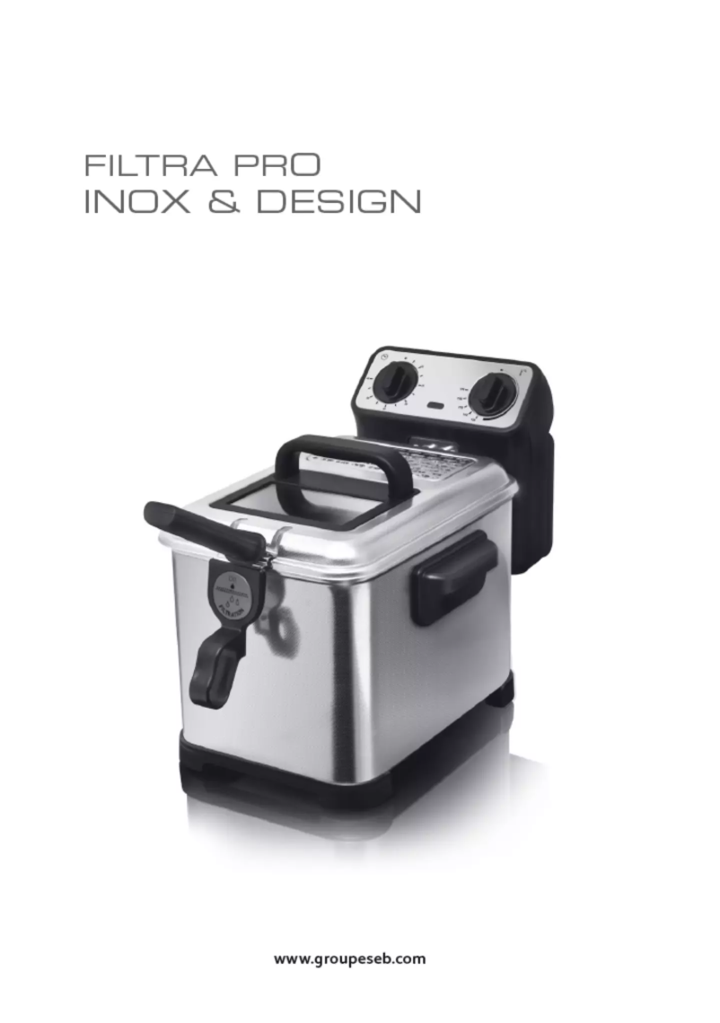 Image de la première page du manuel de l'appareil Filtra Pro