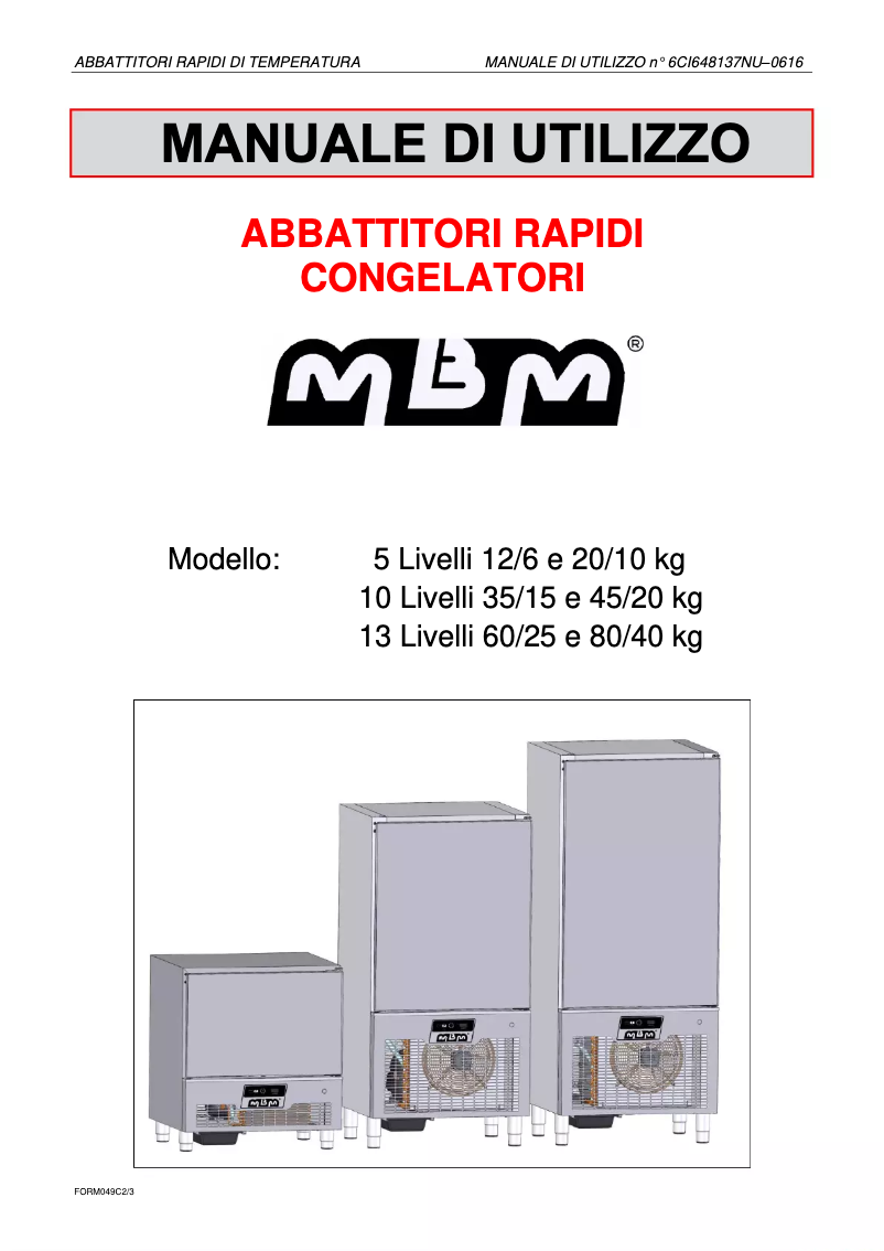 Page 1 de la notice Manuel utilisateur MBM A5A20