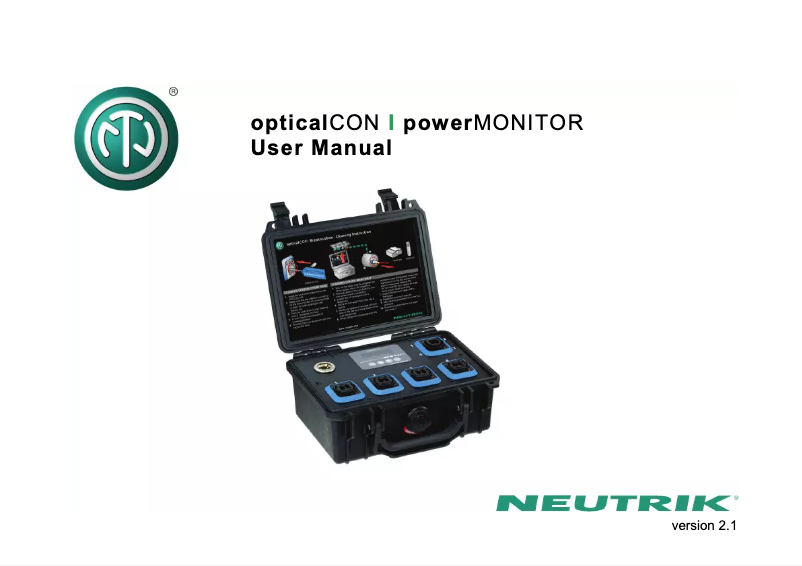 Image de la première page du manuel de l'appareil NO4MBB2D-PM-A