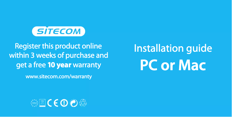 Page n°1 - Manuel utilisateur Sitecom LN-555