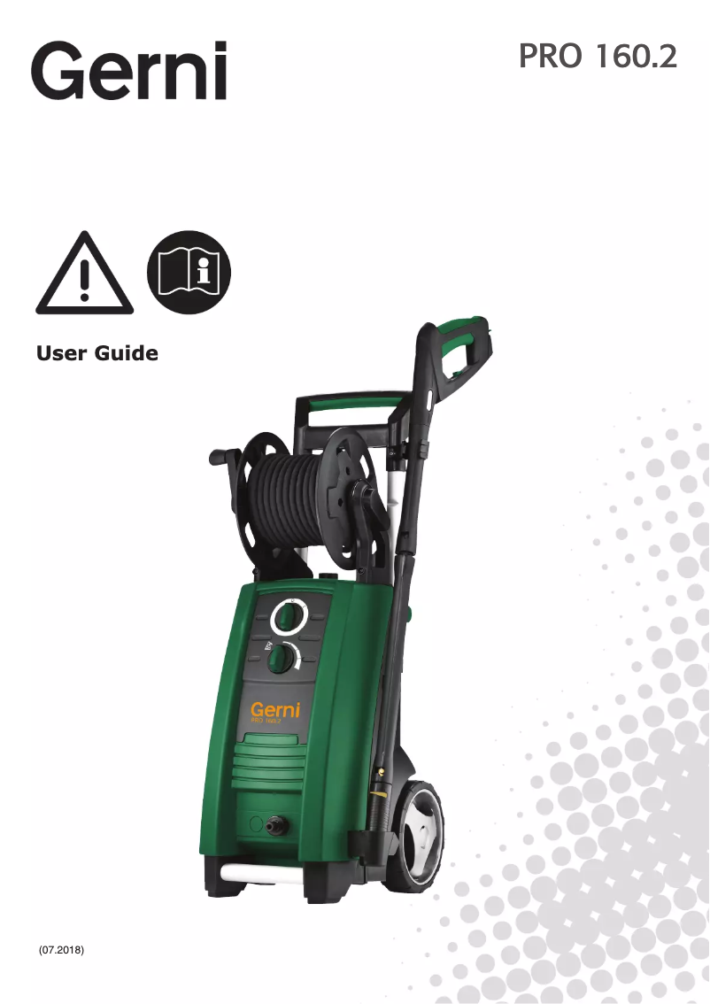 Imagen de la primera página del manual del dispositivo Pro 160.2