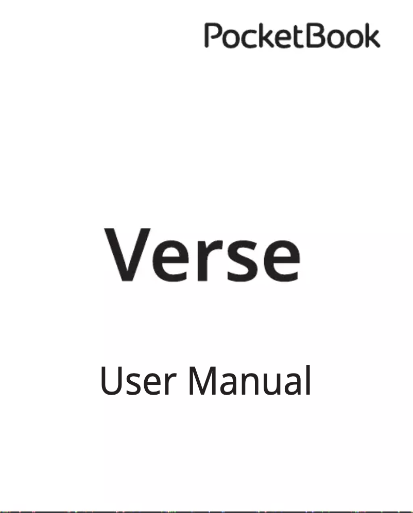 Image de la première page du manuel de l'appareil Verse