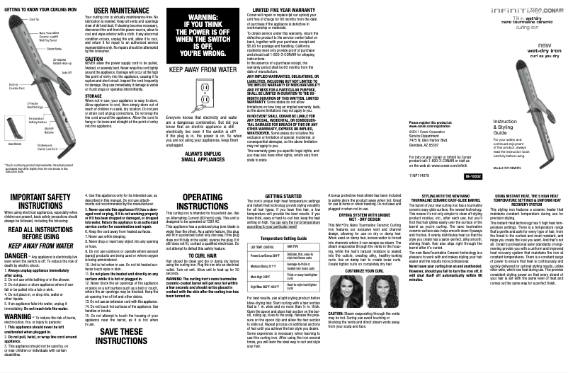 Image de la première page du manuel de l'appareil CD108NN