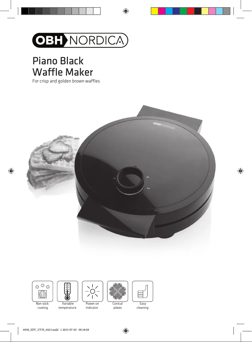 Page 1 de la notice Manuel utilisateur OBH Nordica 6950