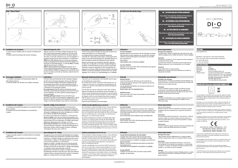 Image de la première page du manuel de l'appareil 54534