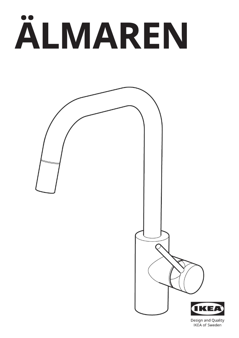 Image de la première page du manuel de l'appareil ÄLMAREN 404.941.65