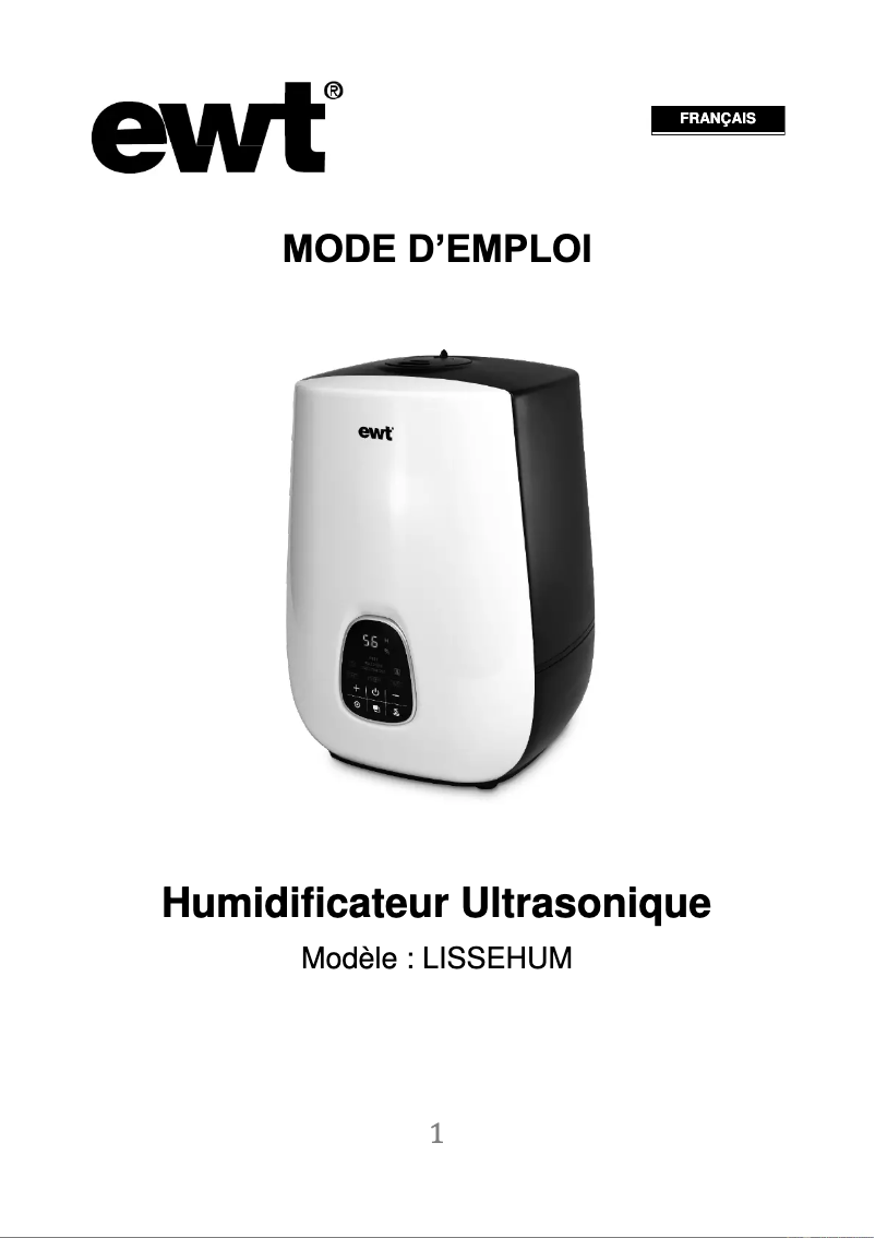 Página 1 del manual Manual de usuario EWT LISSEHUM