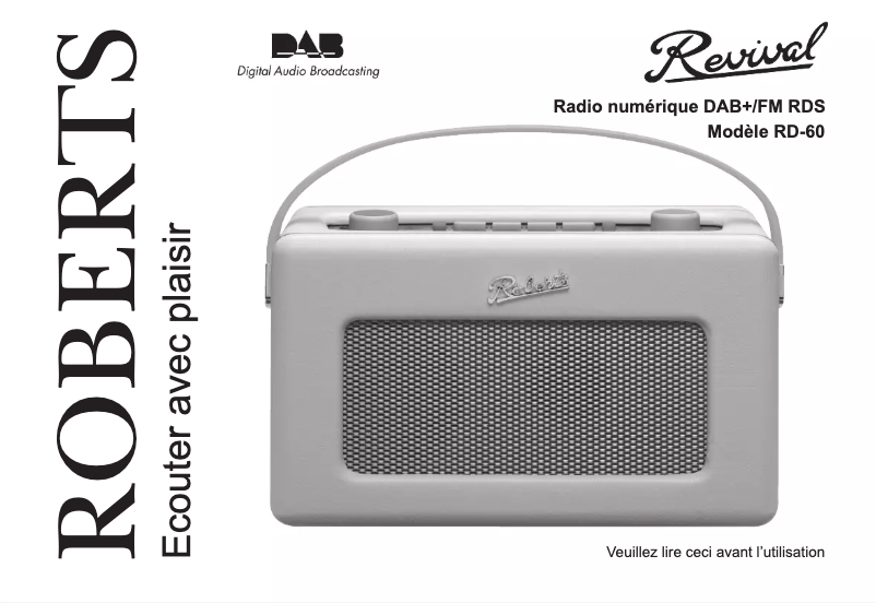 Page n°1 - Manuel utilisateur Roberts Revival RD60